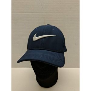 Nike Classic99 Hat Dri-Fit Breathable Navy Blue White Logo One Size Fits Most